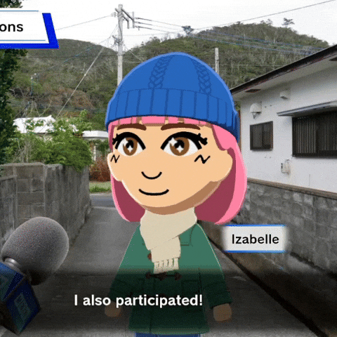 Tomodachi Life Izzy GIF