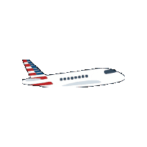 Travel Flying Sticker by American Airlines