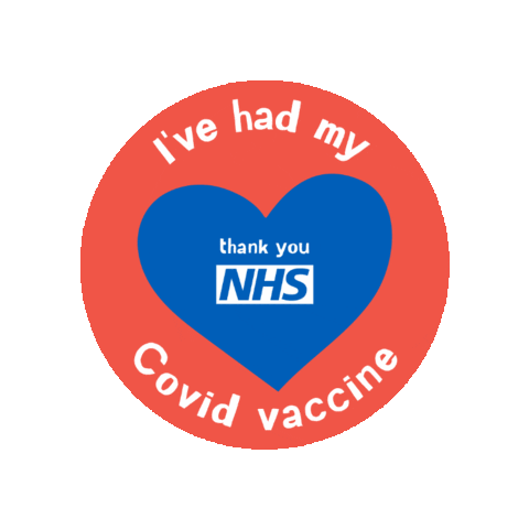 Vaccine Sticker by NHS.UK