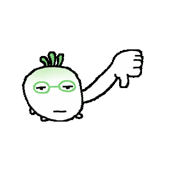 Thumbs Down Sticker