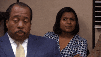 The Office Questions GIF
