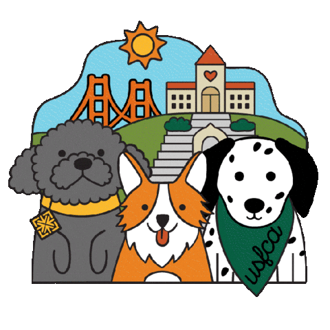 Usf Sticker by University of San Francisco