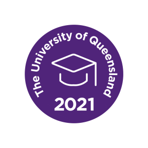Graduation Grads Sticker by The University of Queensland