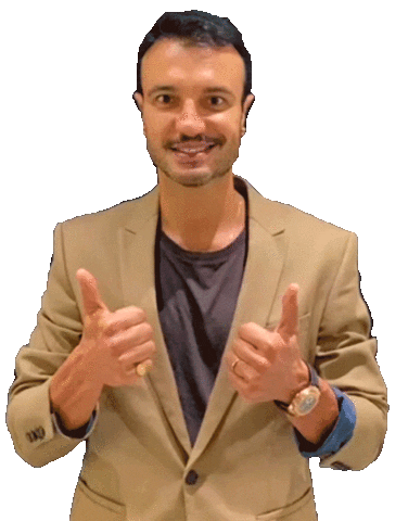 Estetica Thumbs Up Sticker by Adriano Medeiros