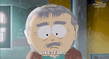 Tears In Rain Crying GIF by South Park