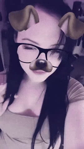 Cute Girl Glasses GIF