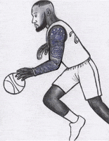 Lebron James Animation GIF by Odinel pierre