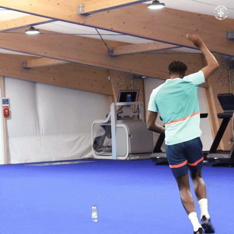 Dance Running GIF by Luton Town FC