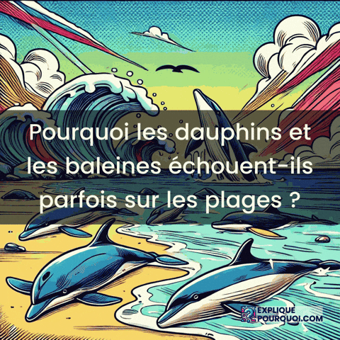 Dauphins Baleines GIF by ExpliquePourquoi.com