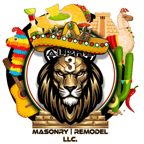 Lion Paving Sticker by Alpha 3 Masonry And Remodel