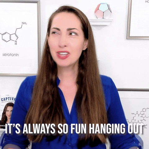 Hanging Out Youtube GIF by Vanessa Van Edwards