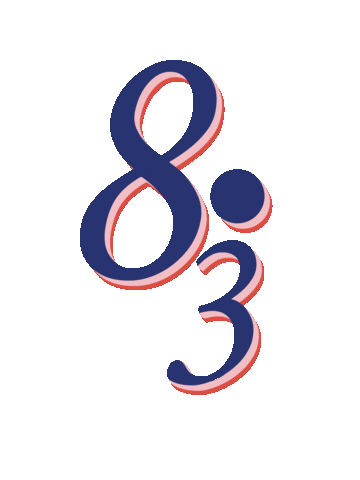 achtpunktdrei Sticker