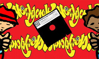 graffiti floppy disk GIF by Ryan Seslow