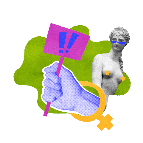 Opera House Feminism Sticker By SohGif