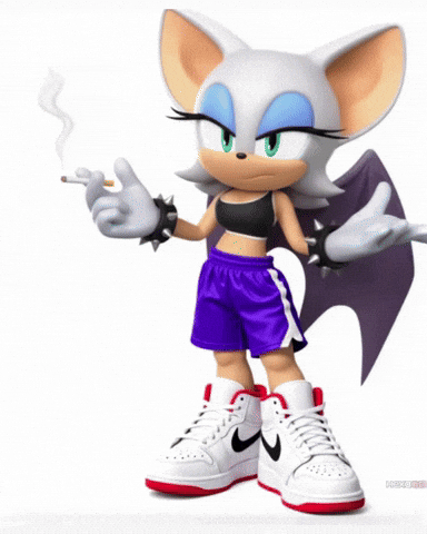 Rouge The Bat Tuff GIF