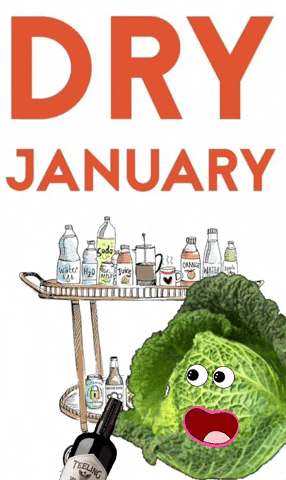 Dry January Party GIF