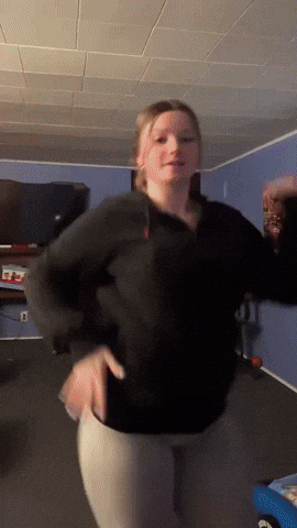 Twerk Snowbunny GIF
