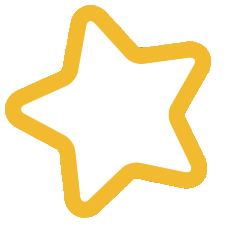 Star Sticker by Stripey Stork