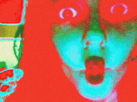 psychedelic hallucinate GIF