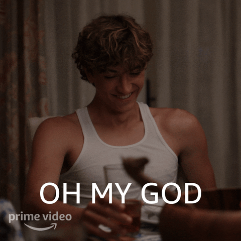 Oh My God Jeremiah GIF by Amazon Prime Video