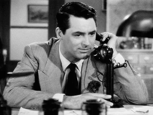 cary grant giggle GIF by Maudit