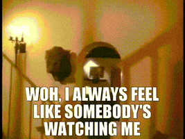 Rockwell Somebody Watching Me GIF