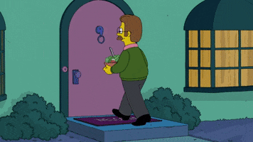 Babysitting The Simpsons GIF by AniDom