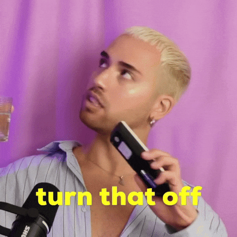 Turn That Off GIF
