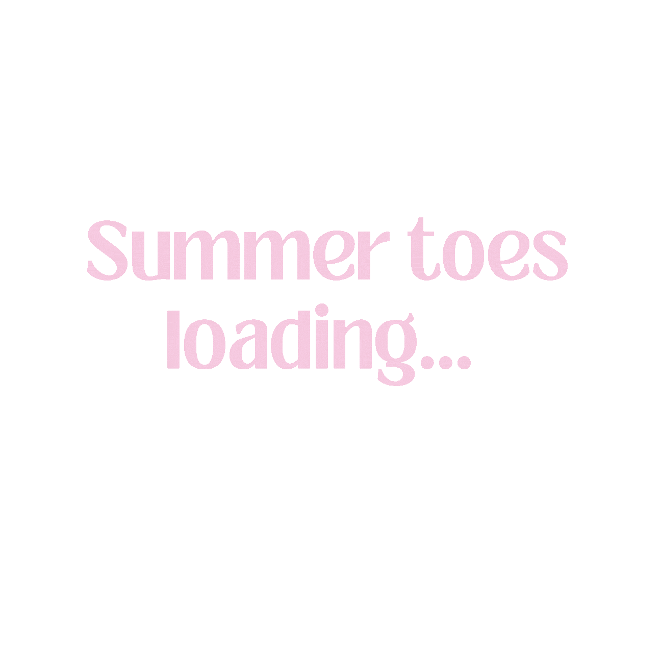 Summer Toes Sticker by Cakesinc.Nails