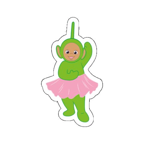Dance Party Hello Sticker by Teletubbies