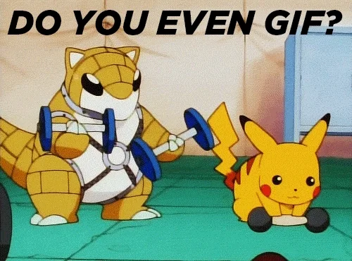 Pokemon Do You Even Gif GIF
