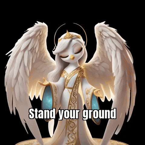 Courage Protect GIF by thedoveinity