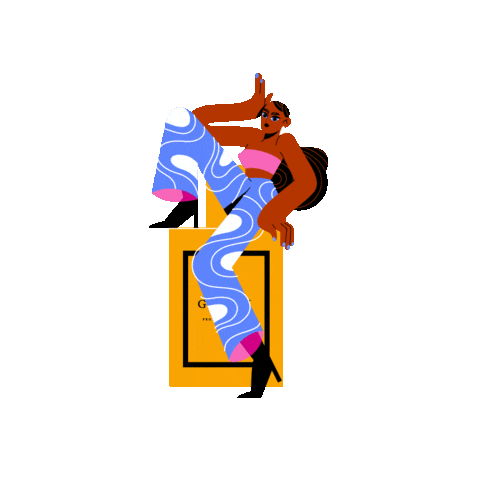 Girl Sticker