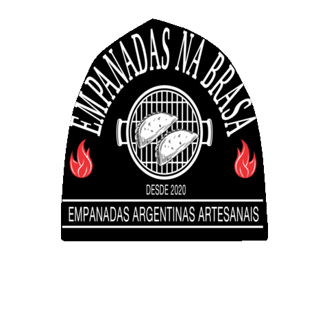 Empanadas na Brasa Sticker