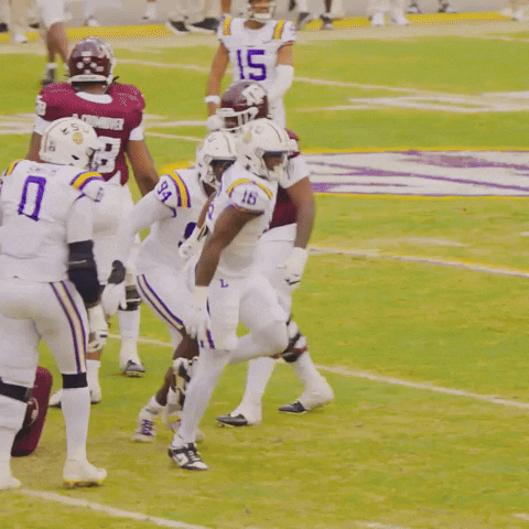 College Football Dance GIF by LSU Tigers