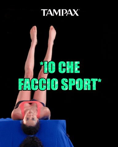 Sport Meme GIF by Tampax Italia