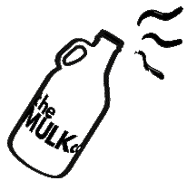 Vegan Almonds Sticker by The Mulk Co