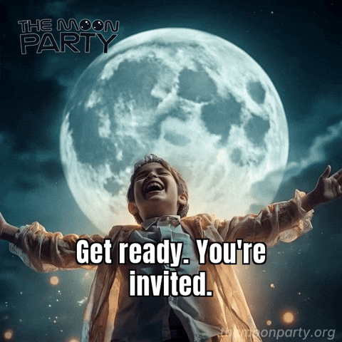 Excited Get Ready GIF by The Moon Party