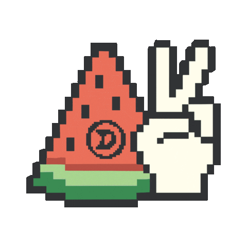 Peace 2D Sticker by Daze Off