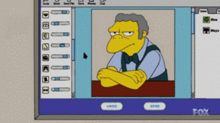 The Simpsons Photoshop GIF - Find & Share on GIPHY