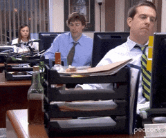 Season 3 Drinking GIF by The Office