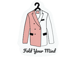 Fold Your Mind Sticker