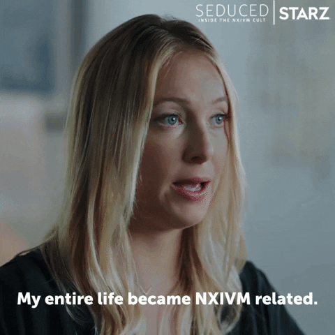 Documentary Nxivm GIF by STARZ - Find & Share on GIPHY