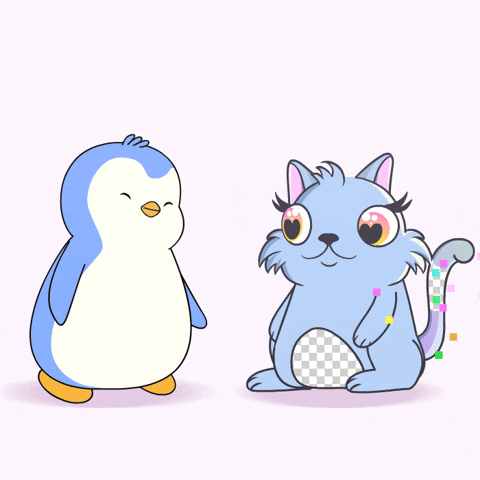 Cat Hug GIF by Flow
