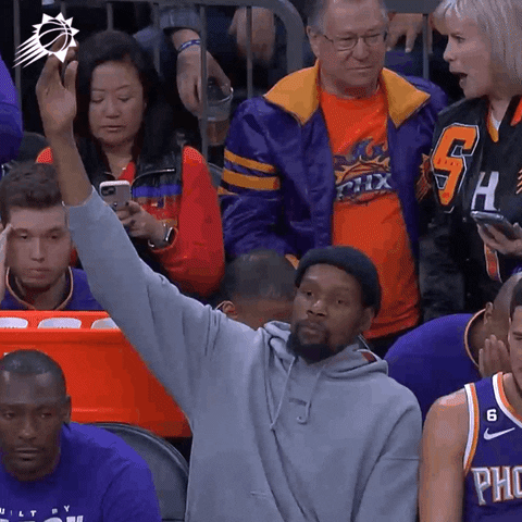 Kevin Durant Basketball GIF by Phoenix Suns