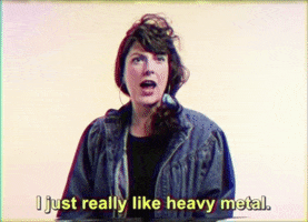 Heavy Metal GIF by GIPHY Dating