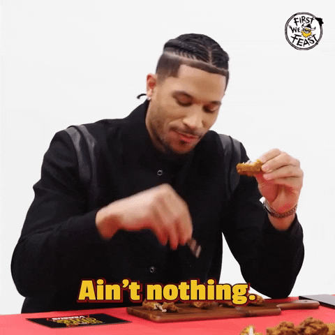 Josh Hart Nothing GIF by First We Feast
