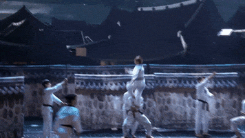 jumping the worlds best GIF by CBS