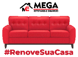 Feliz Casa Sticker by Mega Estofados e Colchoes