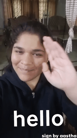 Hello GIF